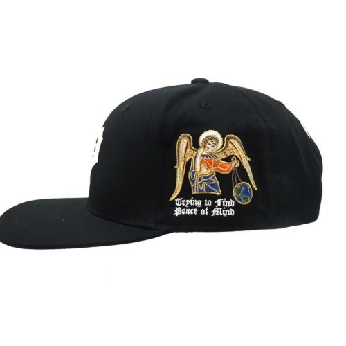 PRIMITIVE CAP プリミティブ キャップ SAVIOR SNAPBACK BLACK スケートボード スケボー 3