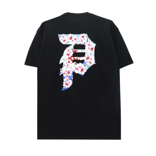 PRIMITIVE T-SHIRT プリミティブ Tシャツ RISING DIRTY P BLACK スケートボード スケボー 