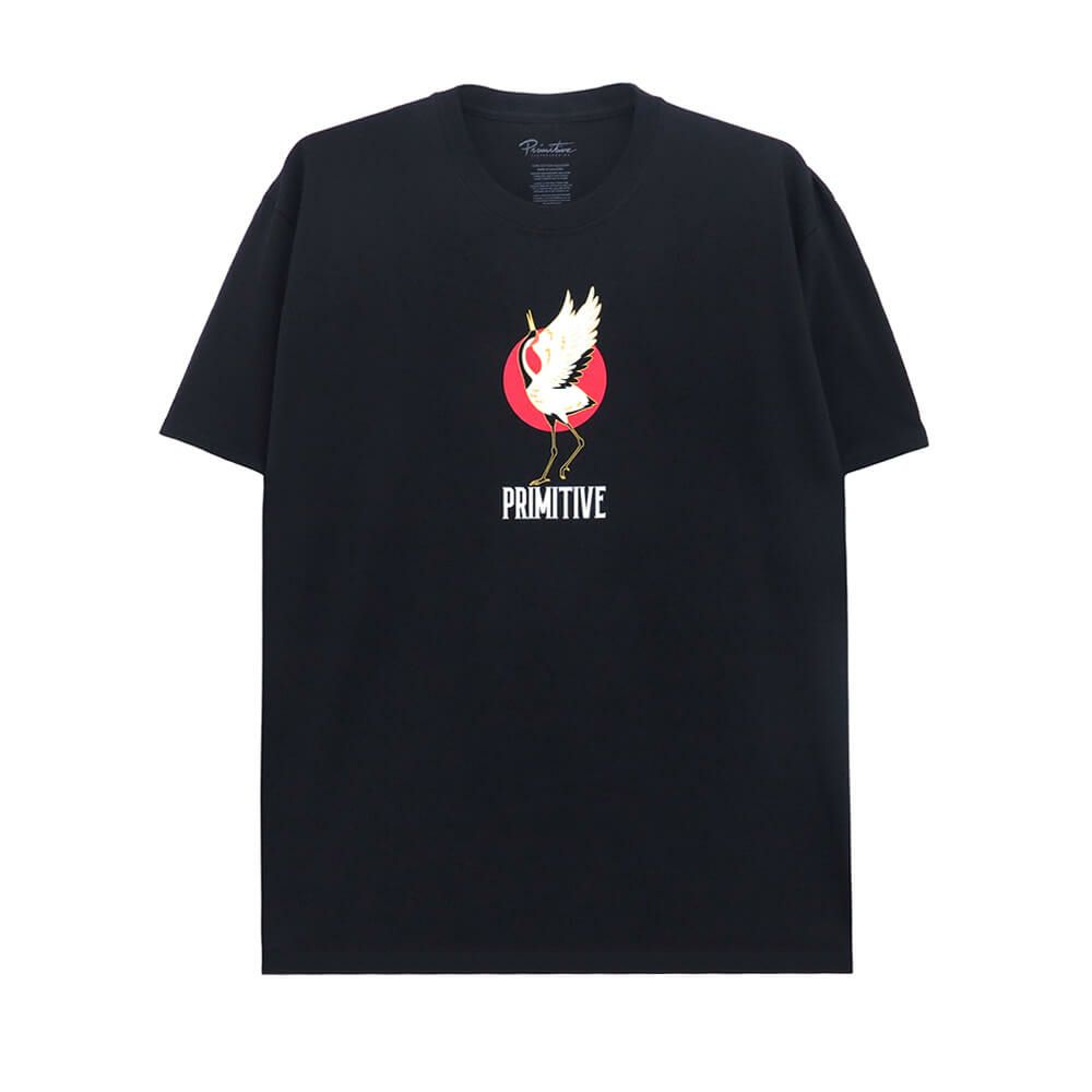 PRIMITIVE T-SHIRT プリミティブ Tシャツ RISING DIRTY P BLACK スケートボード スケボー 1