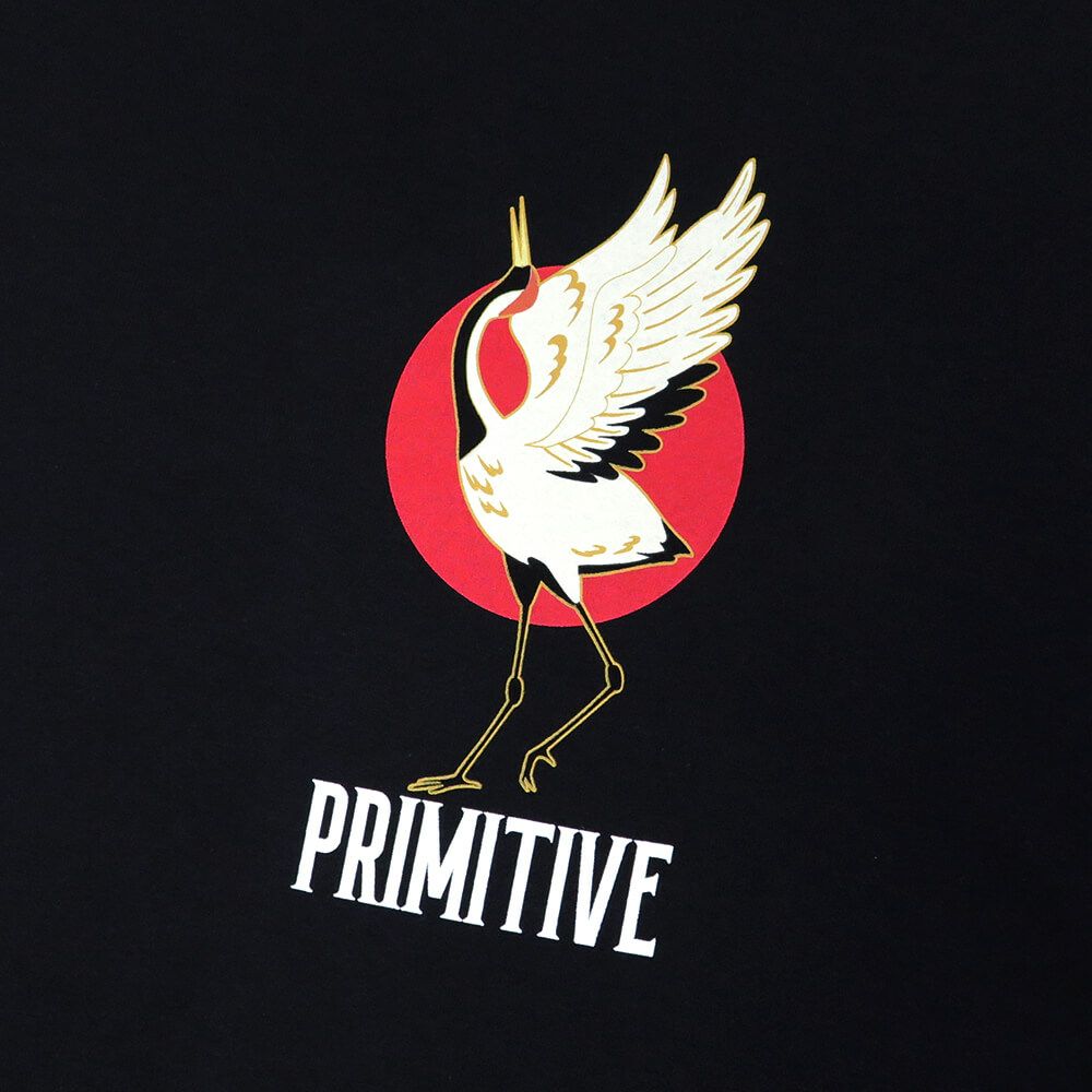PRIMITIVE T-SHIRT プリミティブ Tシャツ RISING DIRTY P BLACK スケートボード スケボー 2