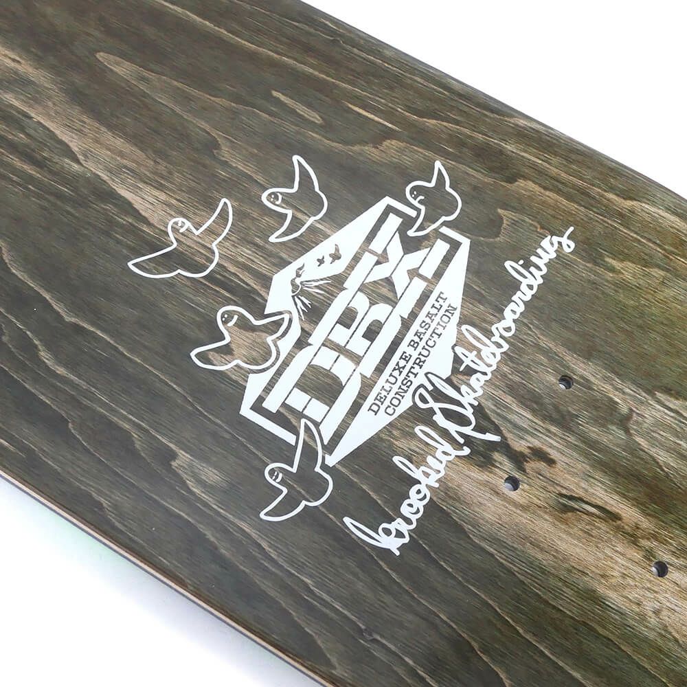 KROOKED DECK クルキッド デッキ TEAM DBX EYES LIGHT GREEN 8.25 スケートボード スケボー　2