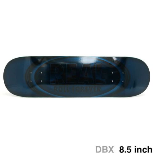 REAL DECK リアル デッキ TEAM DBX OVAL BLUE FOIL 8.5 スケートボード スケボー