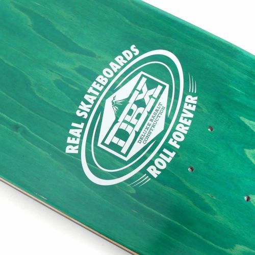 REAL DECK リアル デッキ TEAM DBX OVAL BLUE FOIL 8.5 スケートボード スケボー 2