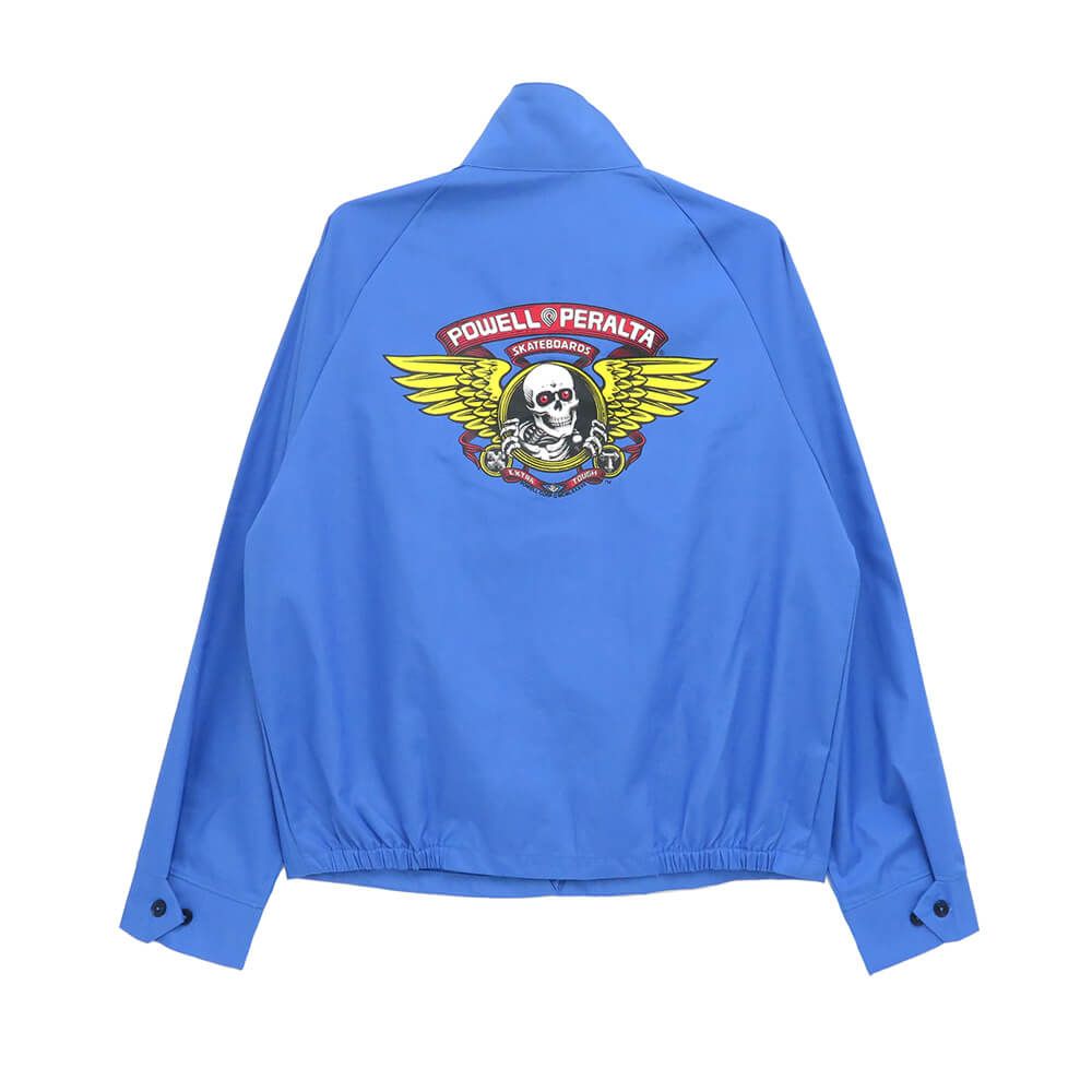 POWELL PERALTA JACKET パウエルペラルタ ジャケット WINGED RIPPER POSTAL BLUE スケートボード スケボー 
