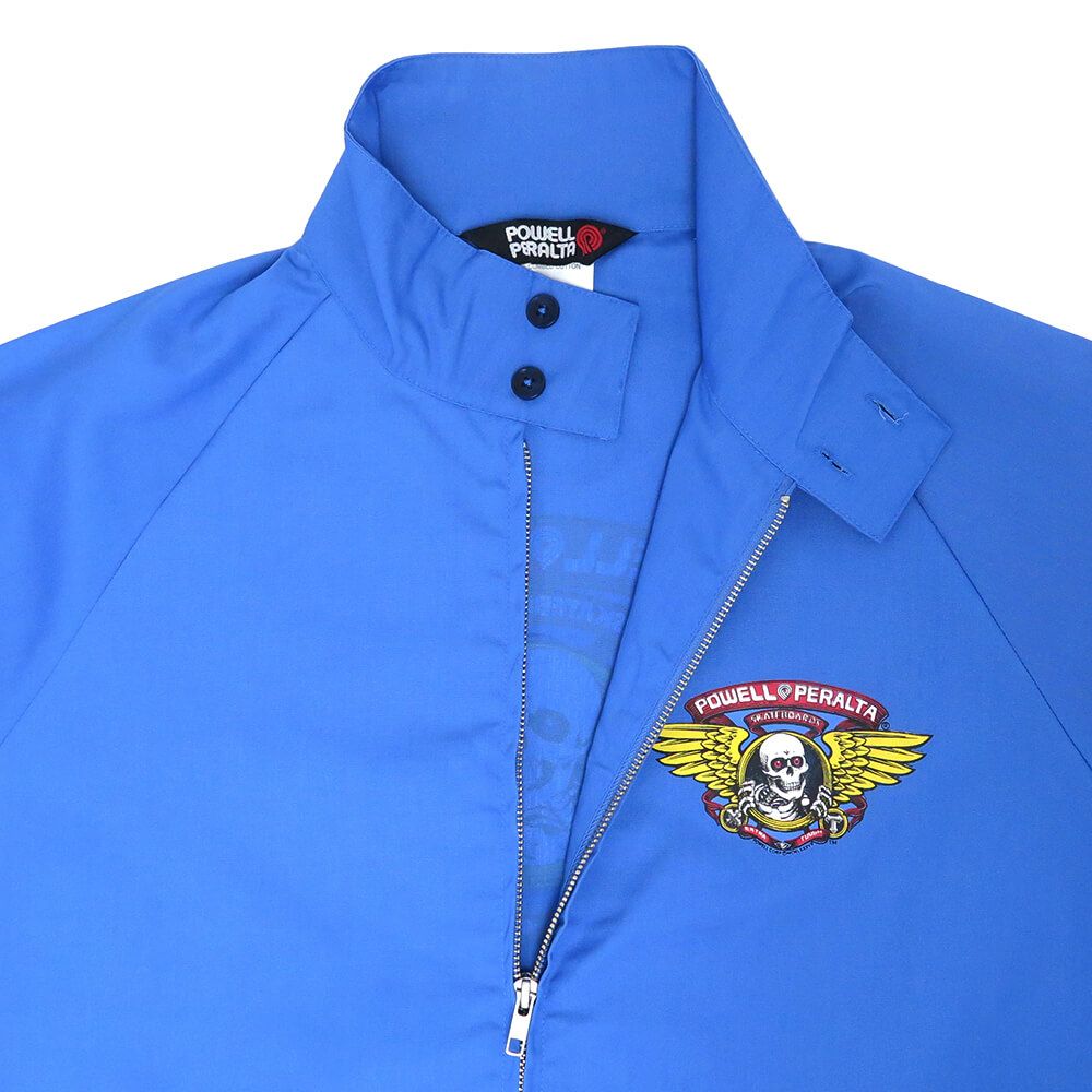 POWELL PERALTA JACKET パウエルペラルタ ジャケット WINGED RIPPER POSTAL BLUE スケートボード スケボー 3