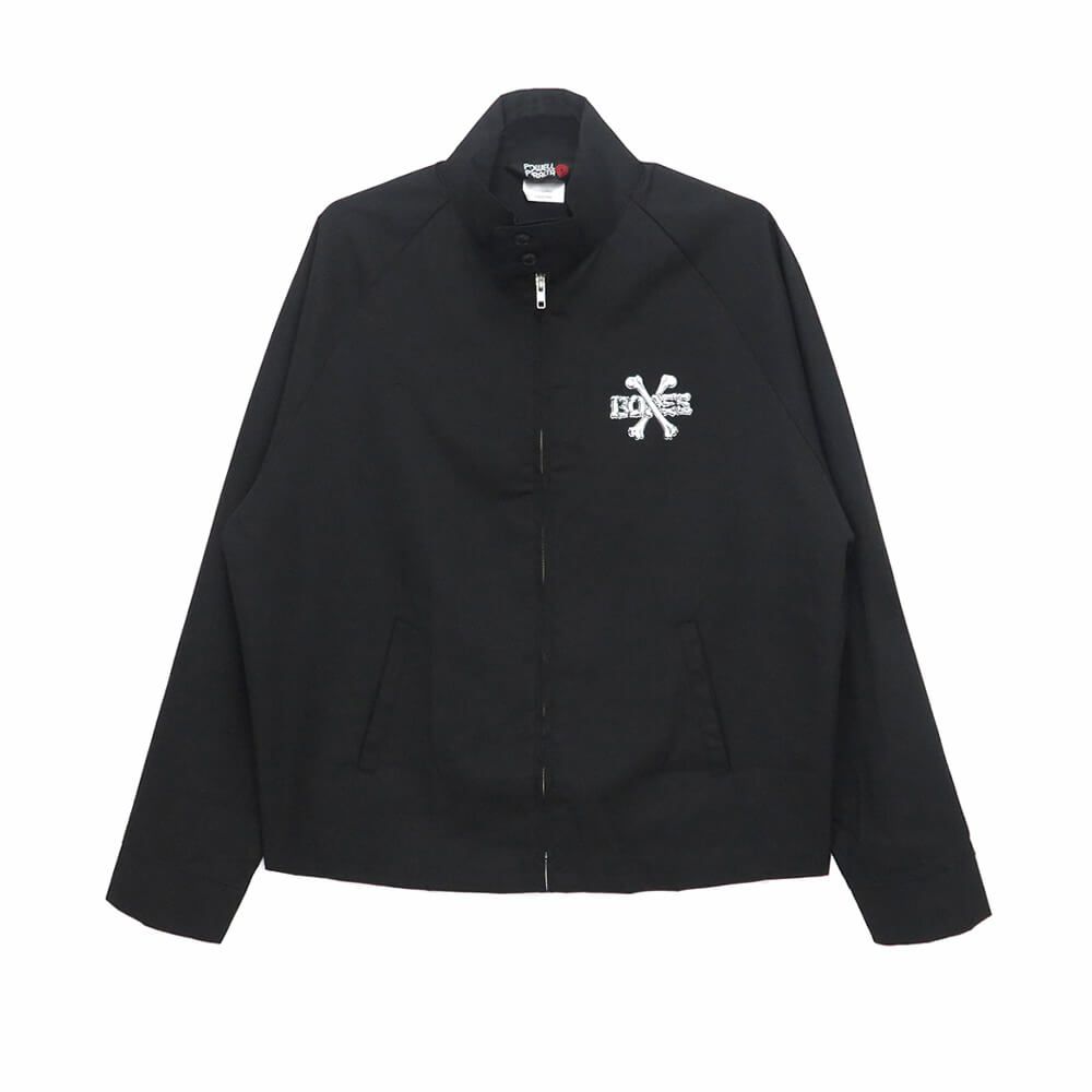 POWELL PERALTA JACKET パウエルペラルタ ジャケット CROSS BONES BLACK スケートボード スケボー 1