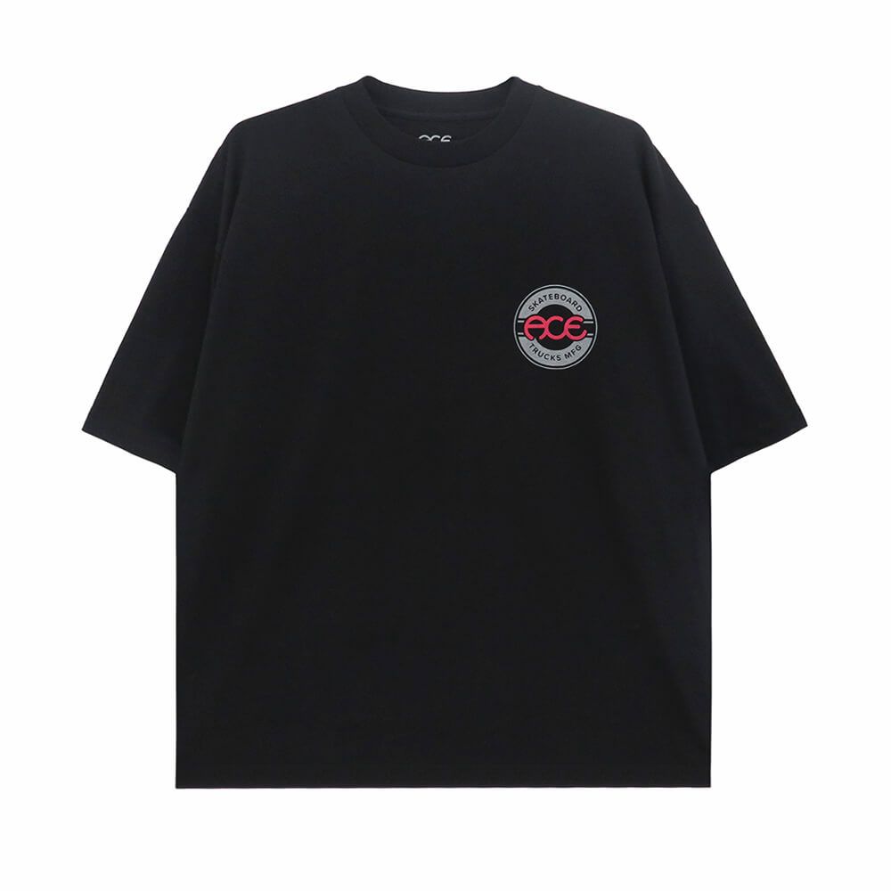 ACE T-SHIRT エース Tシャツ SEAL BLACK スケートボード スケボー 1