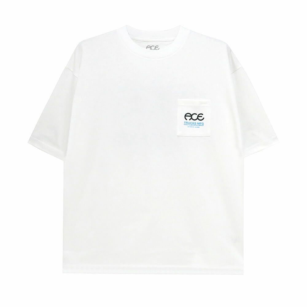 ACE T-SHIRT エース Tシャツ WORLD CLASS WHITE スケートボード スケボー 1