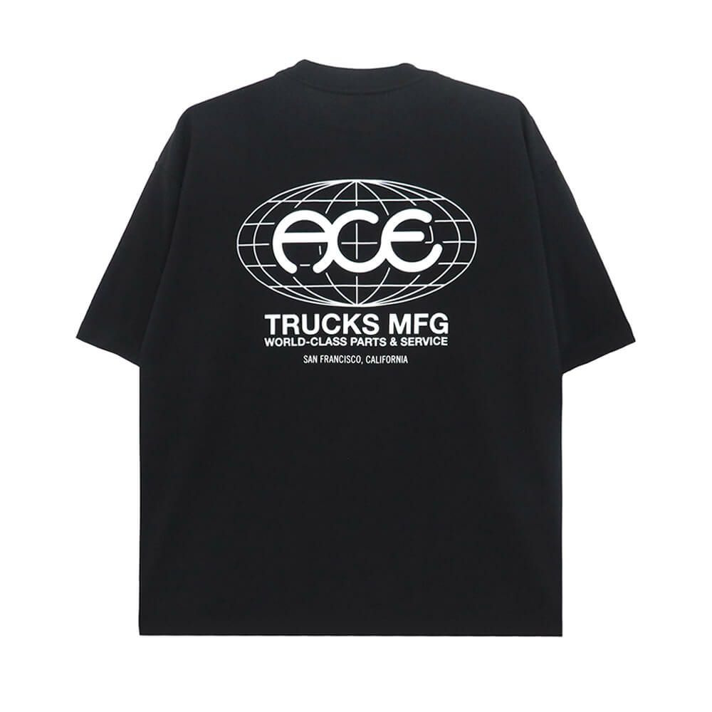 ACE T-SHIRT エース Tシャツ WORLD CLASS BLACK スケートボード スケボー 