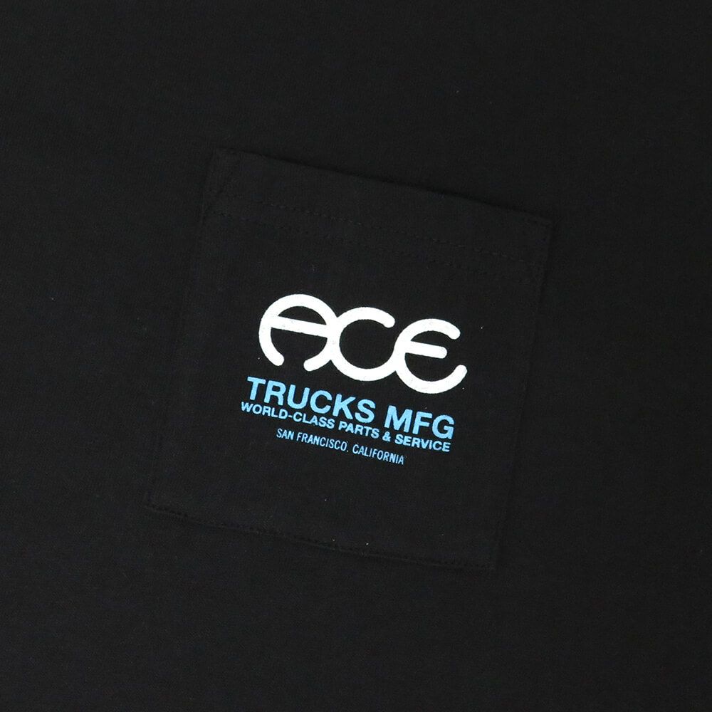 ACE T-SHIRT エース Tシャツ WORLD CLASS BLACK スケートボード スケボー 2