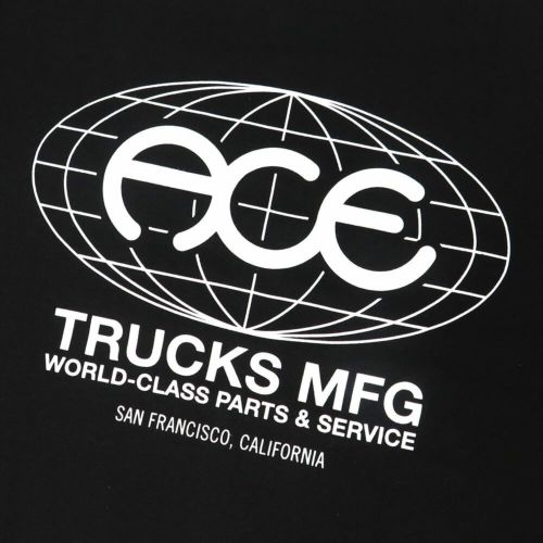 ACE T-SHIRT エース Tシャツ WORLD CLASS BLACK スケートボード スケボー 3
