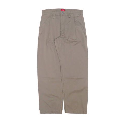VANS PANTS バンズ パンツ ジーンズ SKATE LOOSE PLEATED WALNUT（US企画） スケートボード スケボー 