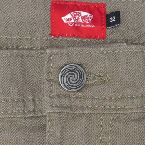 VANS PANTS バンズ パンツ ジーンズ SKATE LOOSE PLEATED WALNUT（US企画） スケートボード スケボー 2