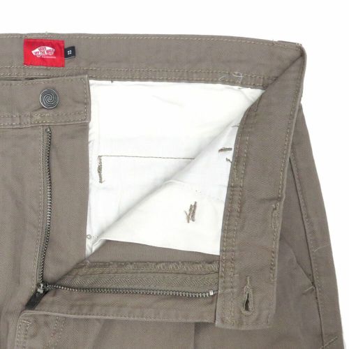 VANS PANTS バンズ パンツ ジーンズ SKATE LOOSE PLEATED WALNUT（US企画） スケートボード スケボー 3