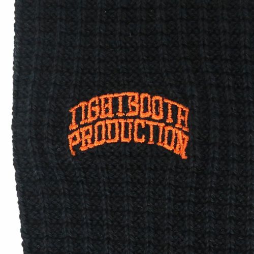 TIGHTBOOTH（TBPR）SOCKS タイトブース ソックス 靴下 WAFFLE BLACK スケートボード スケボー 4