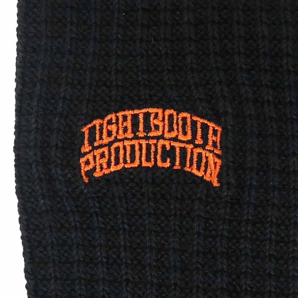 TIGHTBOOTH（TBPR）SOCKS タイトブース ソックス 靴下 WAFFLE BLACK スケートボード スケボー 4