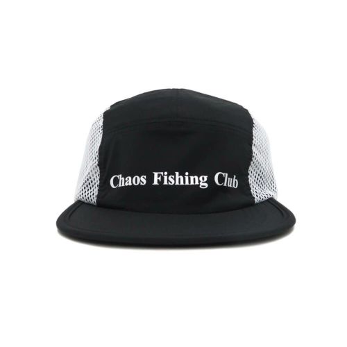 CHAOS FISHING CLUB CAP カオスフィッシングクラブ キャップ LOGO JET CAP 2 BLACK スケートボード スケボー 1