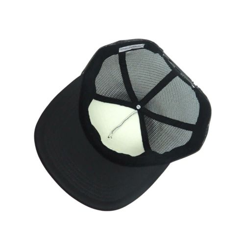 CHAOS FISHING CLUB MESHCAP カオスフィッシングクラブ メッシュキャップ LOGO MESH CAP BLACK スケートボード スケボー 3