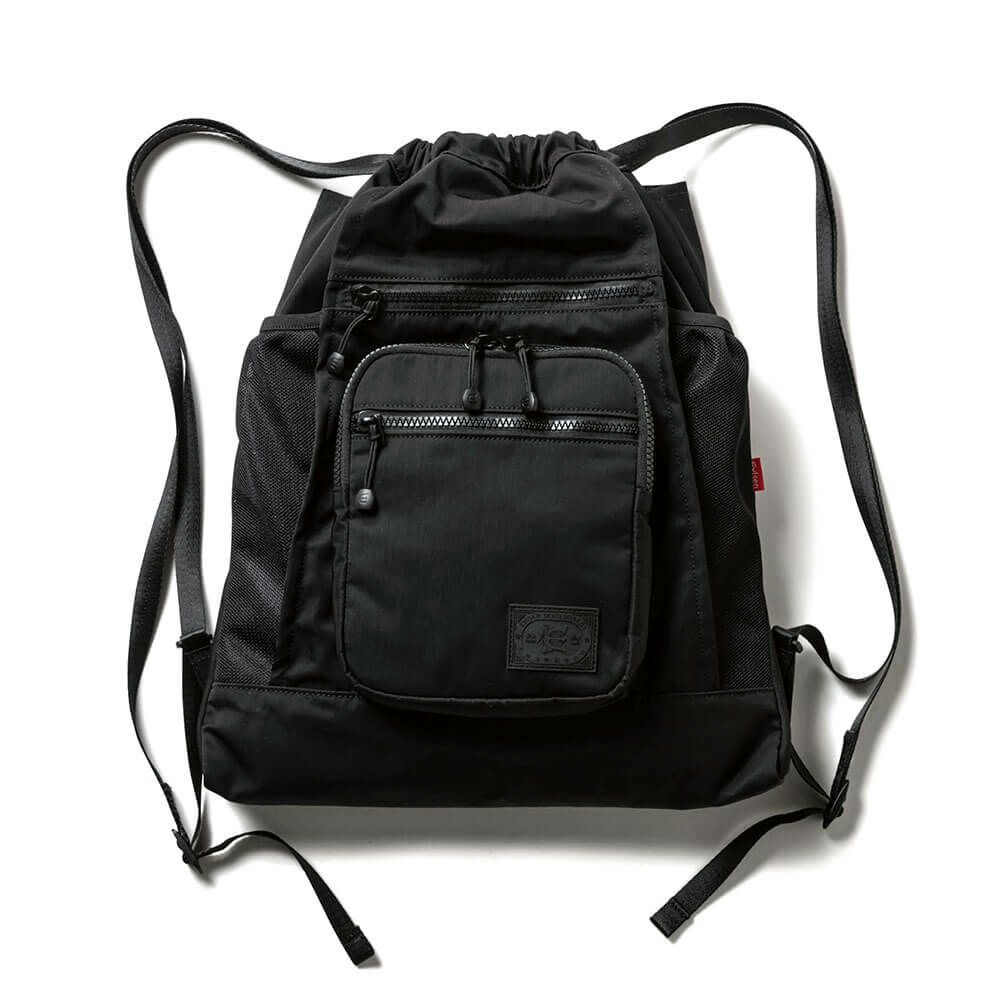 EVISEN BAG エビセン バックパック リュック EASY KNAPSACK 4.0 BLACK スケートボード スケボー 1