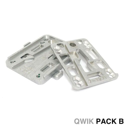 QWIK TRUKS<br> クイックトラックス<br> パーツ<br> QWIK PACK B（2 DECK & 1SET TRUCKS）<br><br> スケートボード スケボー