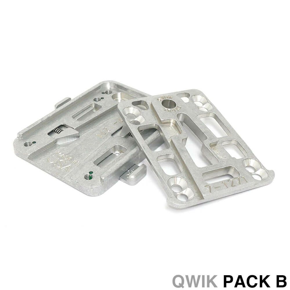 QWIK TRUKS クイックトラックス パーツ QWIK PACK B（2 DECK & 1SET TRUCKS） スケートボード スケボー 1