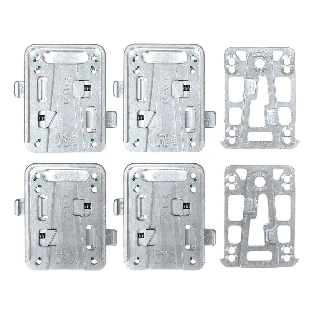 QWIK TRUKS クイックトラックス パーツ QWIK PACK B（2 DECK & 1SET TRUCKS） スケートボード スケボー 3