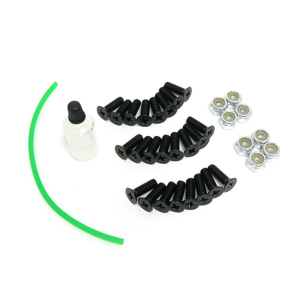 QWIK TRUKS クイックトラックス パーツ QWIK PACK B（2 DECK & 1SET TRUCKS） スケートボード スケボー 4