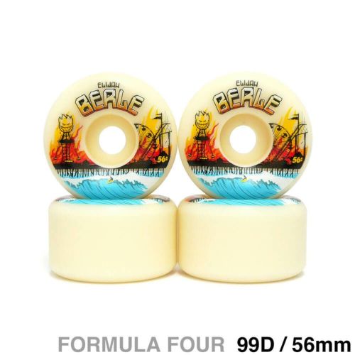 SPITFIRE WHEEL スピットファイヤー ウィール FORMULA FOUR (F4) OG CLASSIC 99D ELIJAH BERLE HEATWAVE 56mm スケートボード スケボー 1