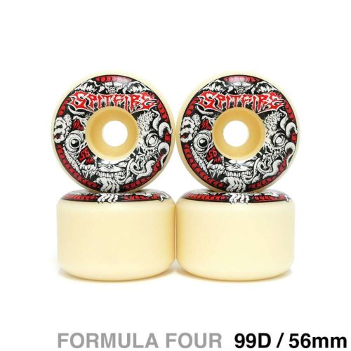 SPITFIRE WHEEL スピットファイヤー ウィール FORMULA FOUR (F4) RADIAL FULL 99D DEMON GATE 56mm スケートボード スケボー 1