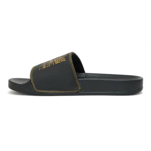 ANTIHERO SANDAL アンチヒーロー サンダル BASIC EAGLE SLIDES BLACK/GOLD スケートボード スケボー　5