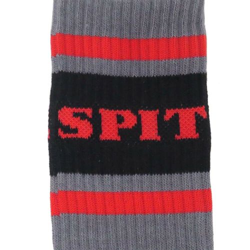 SPITFIRE SOCKS スピットファイヤー ソックス 靴下 CLASSIC 87 BIGHEAD CHARCOAL/RED/BLACK スケートボード スケボー 4