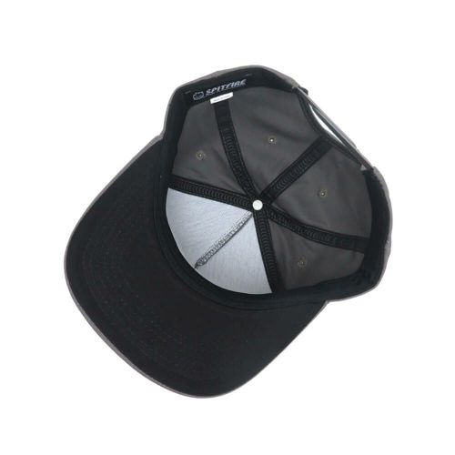 SPITFIRE CAP スピットファイヤー キャップ COURIER PATCH SNAPBACK CHARCOAL/BLACK スケートボード スケボー 3