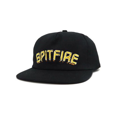 SPITFIRE CAP スピットファイヤー キャップ HEATWAVE SNAPBACK BLACK スケートボード スケボー 