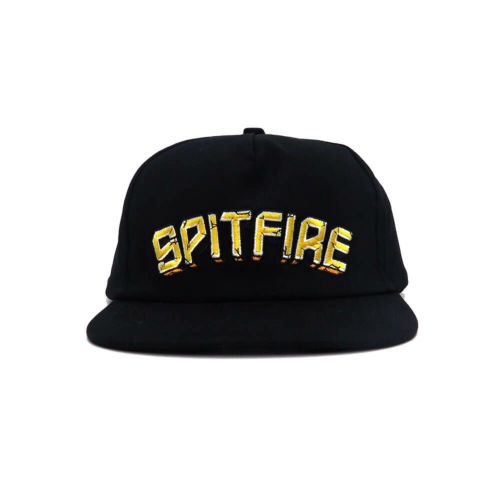 SPITFIRE CAP スピットファイヤー キャップ HEATWAVE SNAPBACK BLACK スケートボード スケボー 1