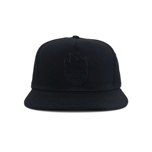SPITFIRE CAP スピットファイヤー キャップ BIGHEAD SNAPBACK BLACK/BLACK スケートボード スケボー 1