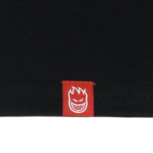 SPITFIRE T-SHIRT スピットファイヤー Tシャツ BURNOUT POCKET BLACK スケートボード スケボー 4