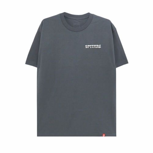 SPITFIRE T-SHIRT スピットファイヤー Tシャツ BURNOUT CHARCOAL スケートボード スケボー 1
