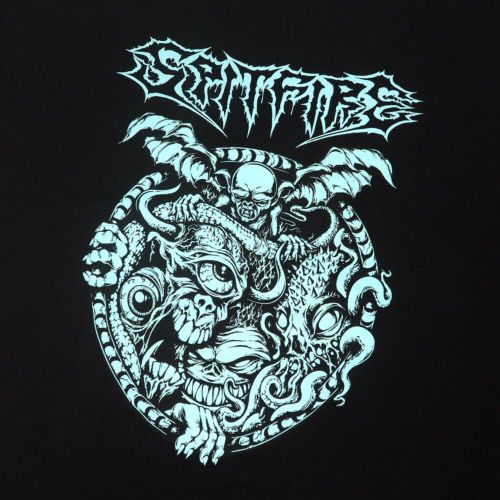 SPITFIRE T-SHIRT スピットファイヤー Tシャツ DEMON GATE GLOW BLACK スケートボード スケボー 1