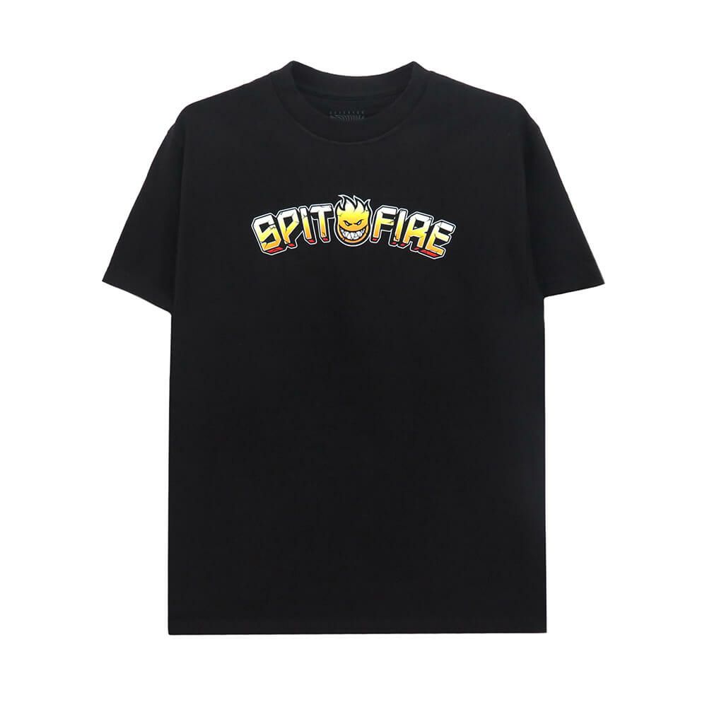 SPITFIRE T-SHIRT スピットファイヤー Tシャツ HEATWAVE BLACK スケートボード スケボー 