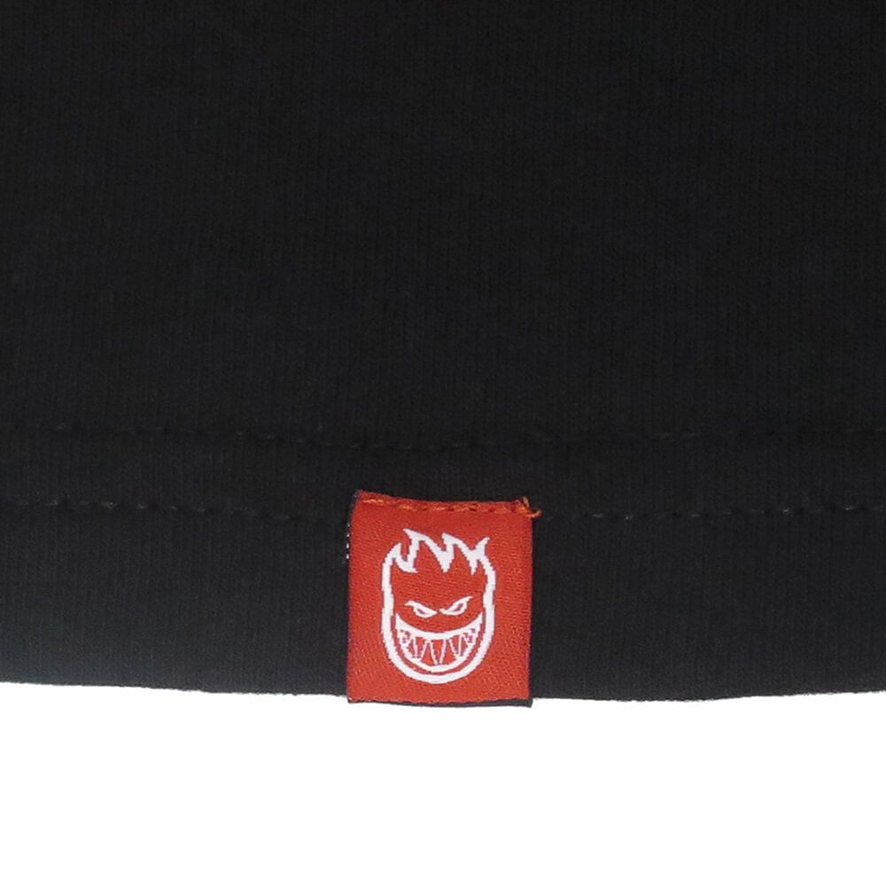 SPITFIRE T-SHIRT スピットファイヤー Tシャツ OG CLASSIC FLAME BLACK スケートボード スケボー 4
