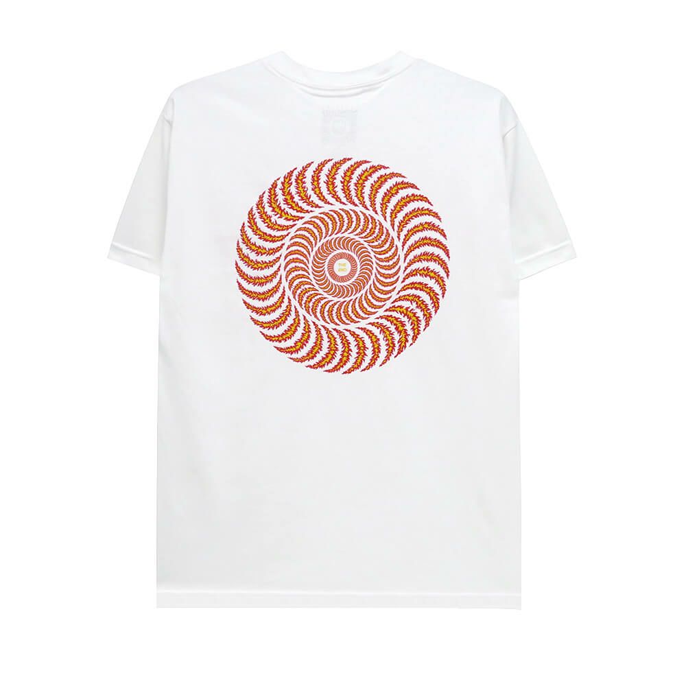  SPITFIRE T-SHIRT スピットファイヤー Tシャツ OG CLASSIC FLAME WHITE スケートボード スケボー 
