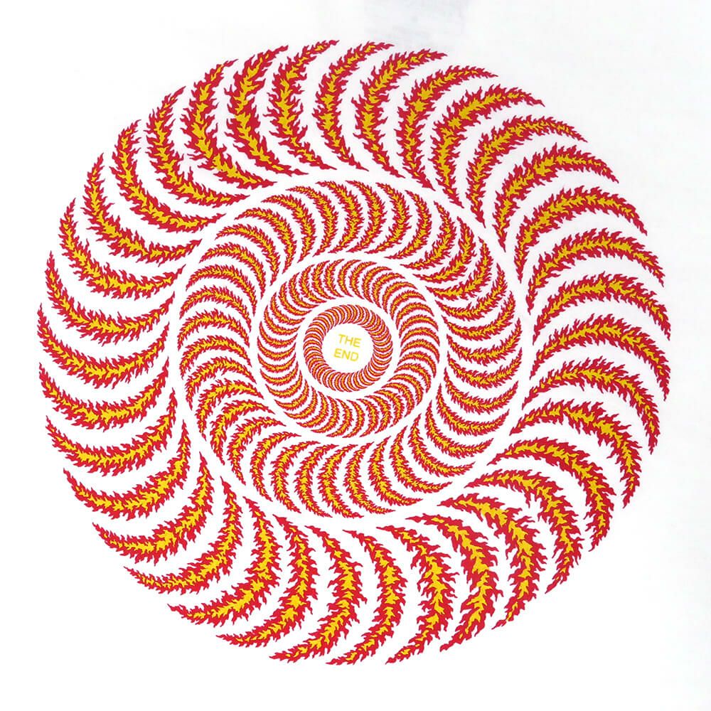  SPITFIRE T-SHIRT スピットファイヤー Tシャツ OG CLASSIC FLAME WHITE スケートボード スケボー 3