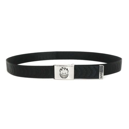 SPITFIRE BELT スピットファイヤー ベルト BIGHEAD CUTOUT JACQUARD BLACK スケートボード スケボー 2
