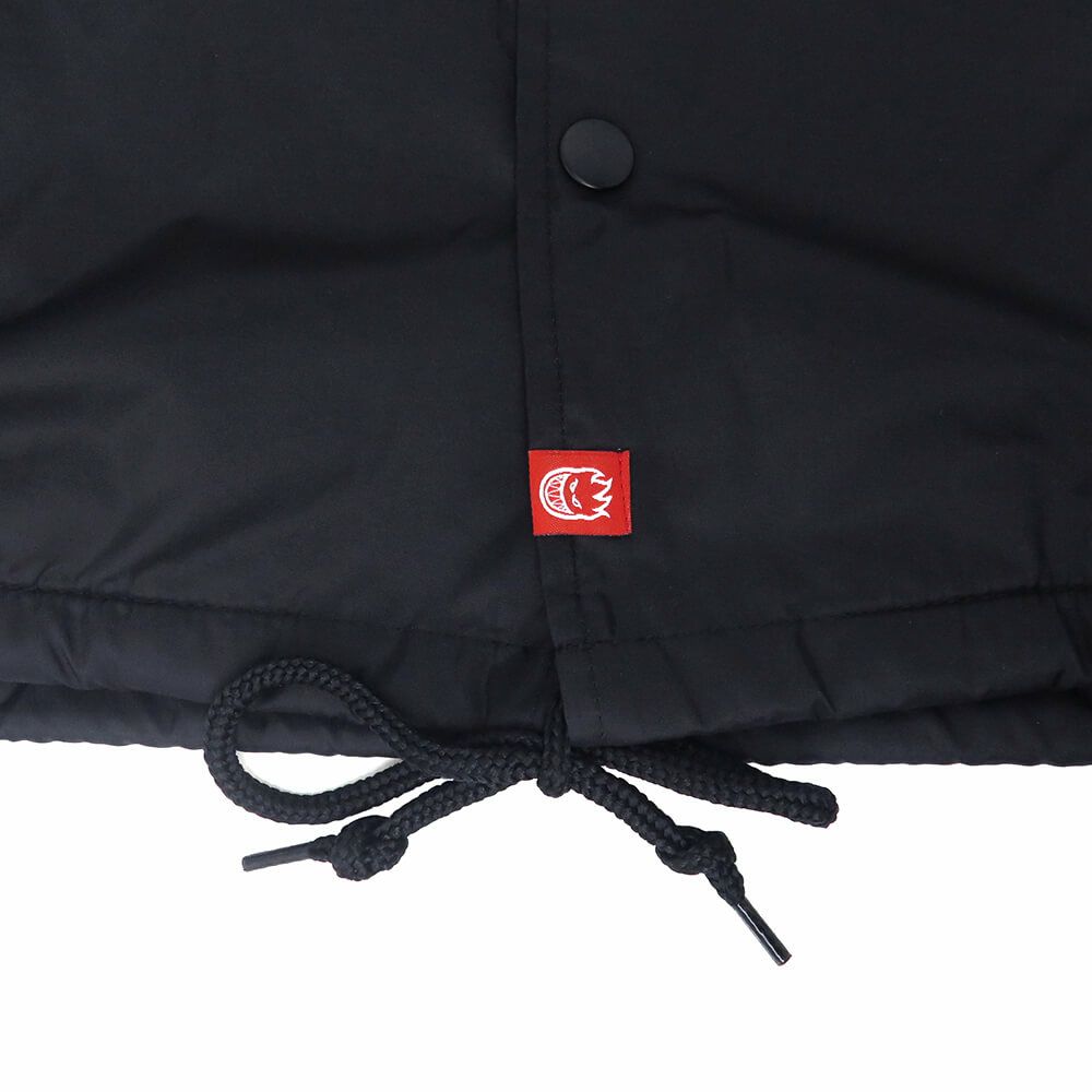 SPITFIRE JACKET スピットファイヤー ジャケット ARSON DEPT BIGHEAD WINDBREAKER BLACK/WHITE スケートボード スケボー 5