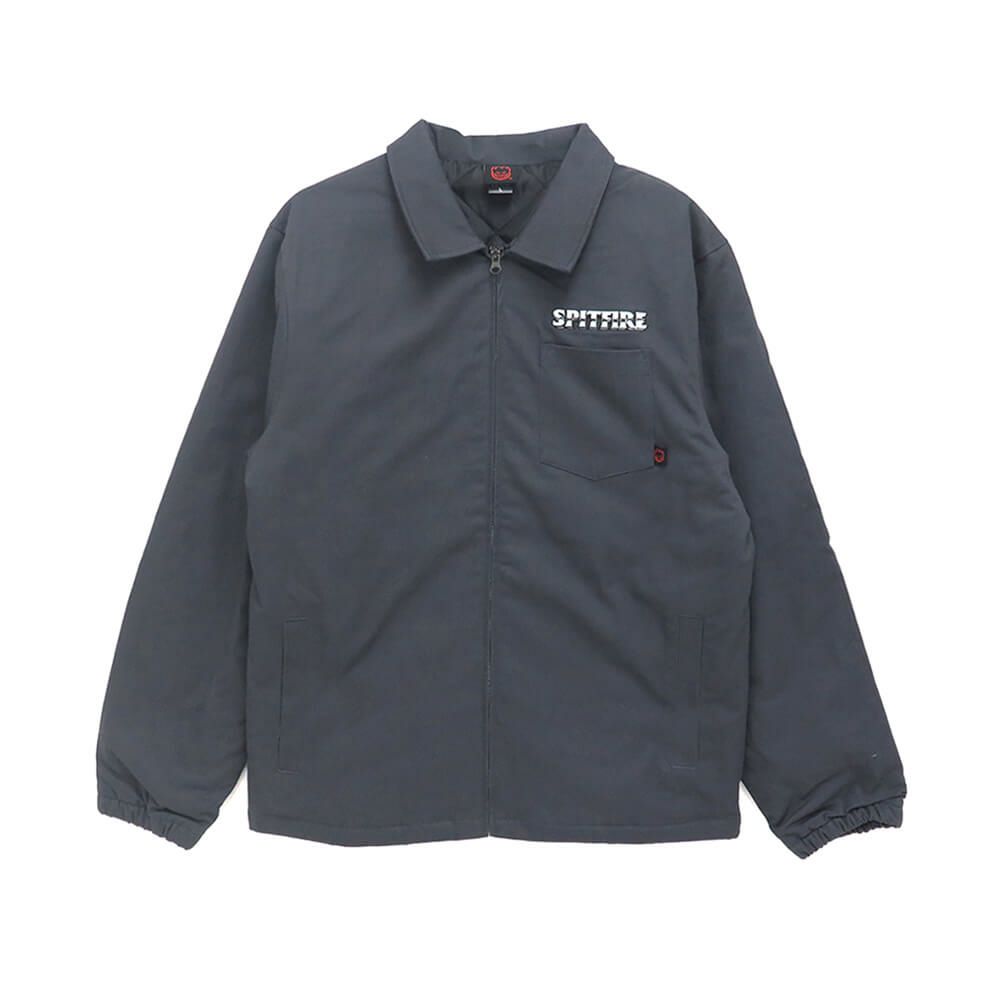SPITFIRE JACKET スピットファイヤー ジャケット BURNOUT CHARCOAL スケートボード スケボー 1