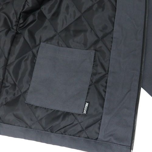 SPITFIRE JACKET スピットファイヤー ジャケット BURNOUT CHARCOAL スケートボード スケボー 5