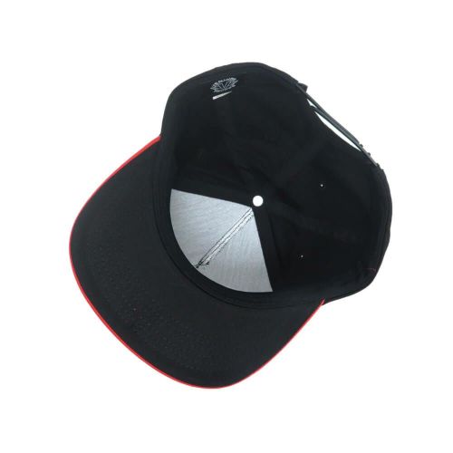 VENTURE CAP ベンチャー キャップ BASIC '92 SNAPBACK BLACK/RED スケートボード スケボー 3