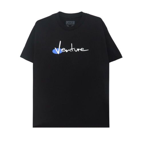 VENTURE T-SHIRT ベンチャー Tシャツ VENTURE 90S BLACK/WHITE スケートボード スケボー 