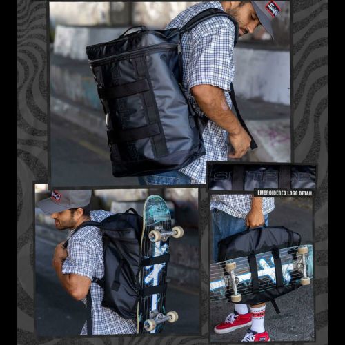 SPITFIRE BACKPACK スピットファイヤー バックパック リュック CLASSIC '87 BOX PACK BLACK スケートボード スケボー 10