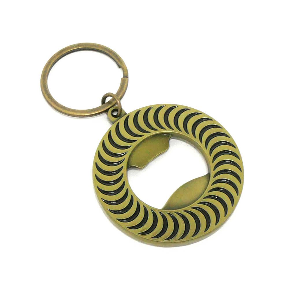 SPITFIRE KEYHOLDER スピットファイヤー キーホルダー CLASSIC SWIRL BOTTLE OPENER KEYCHAIN スケートボード スケボー　1